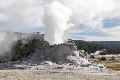 Castle Geyser Yellowstone NP 2024